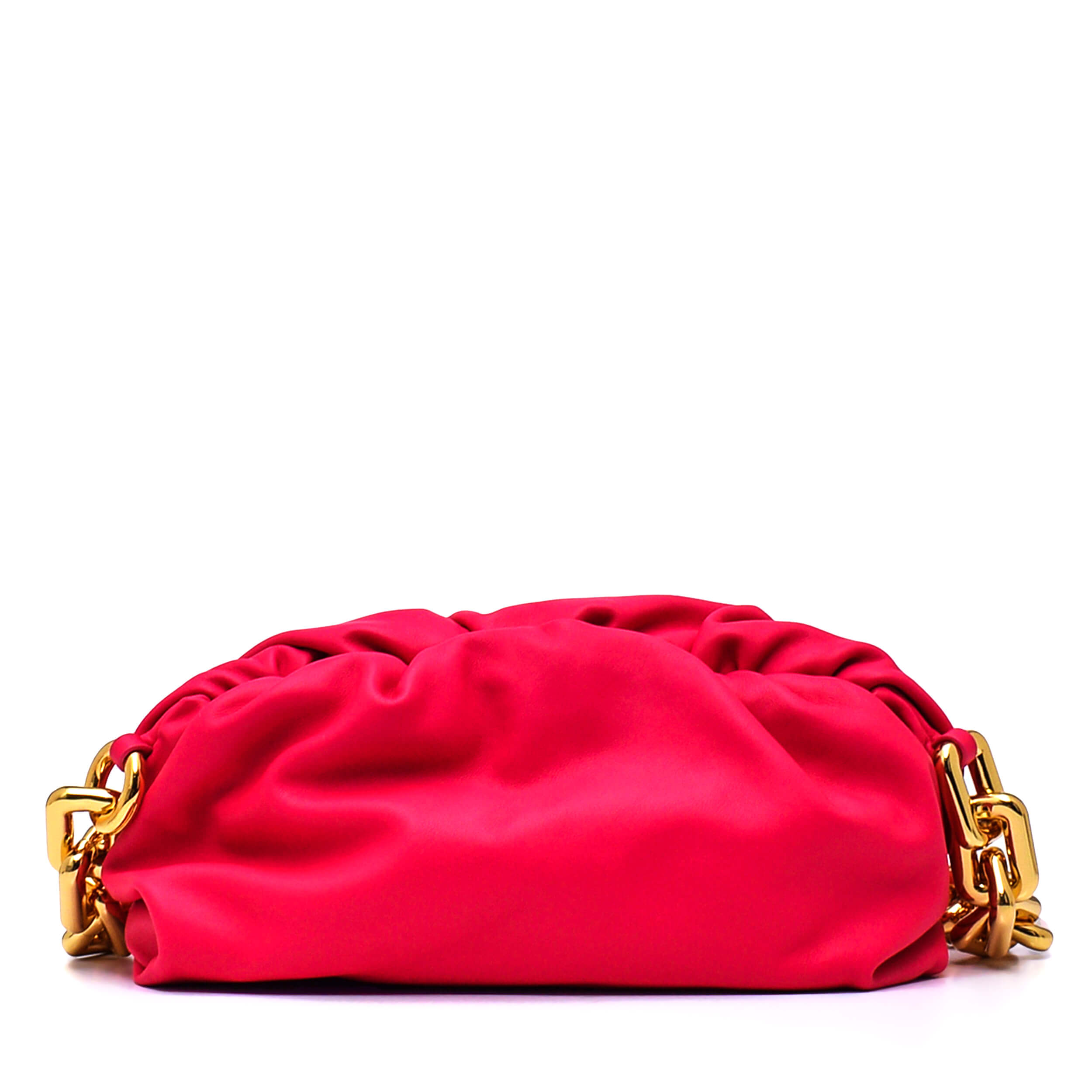 Bottega Veneta - Pink Leather Chain Pouch Bag